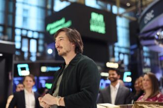 Gráfico mostrando crescimento dos ativos no Robinhood Chain