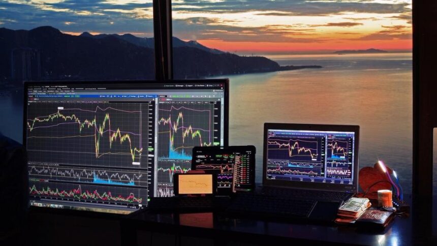 Gráfico mostrando a estabilidade do preço do Bitcoin em meio a tensões no mercado