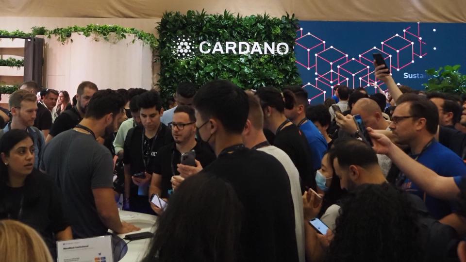 Imagem ilustrativa do hard fork 'Van Rossem' do Cardano