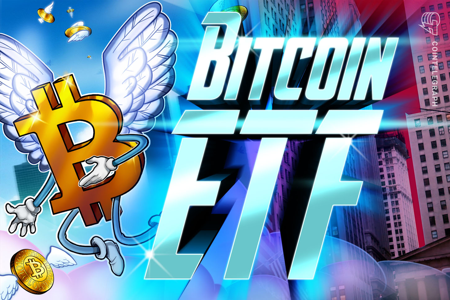 Gráfico mostrando influxos de ETFs de Bitcoin nos últimos dias
