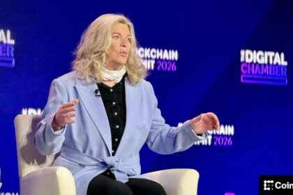 Senadora Cynthia Lummis durante discussão sobre o Crypto Clarity Act