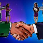 Representação gráfica da tokenização de ativos financeiros