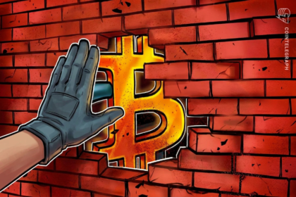 Gráfico do preço do Bitcoin mostrando resistência em $65K