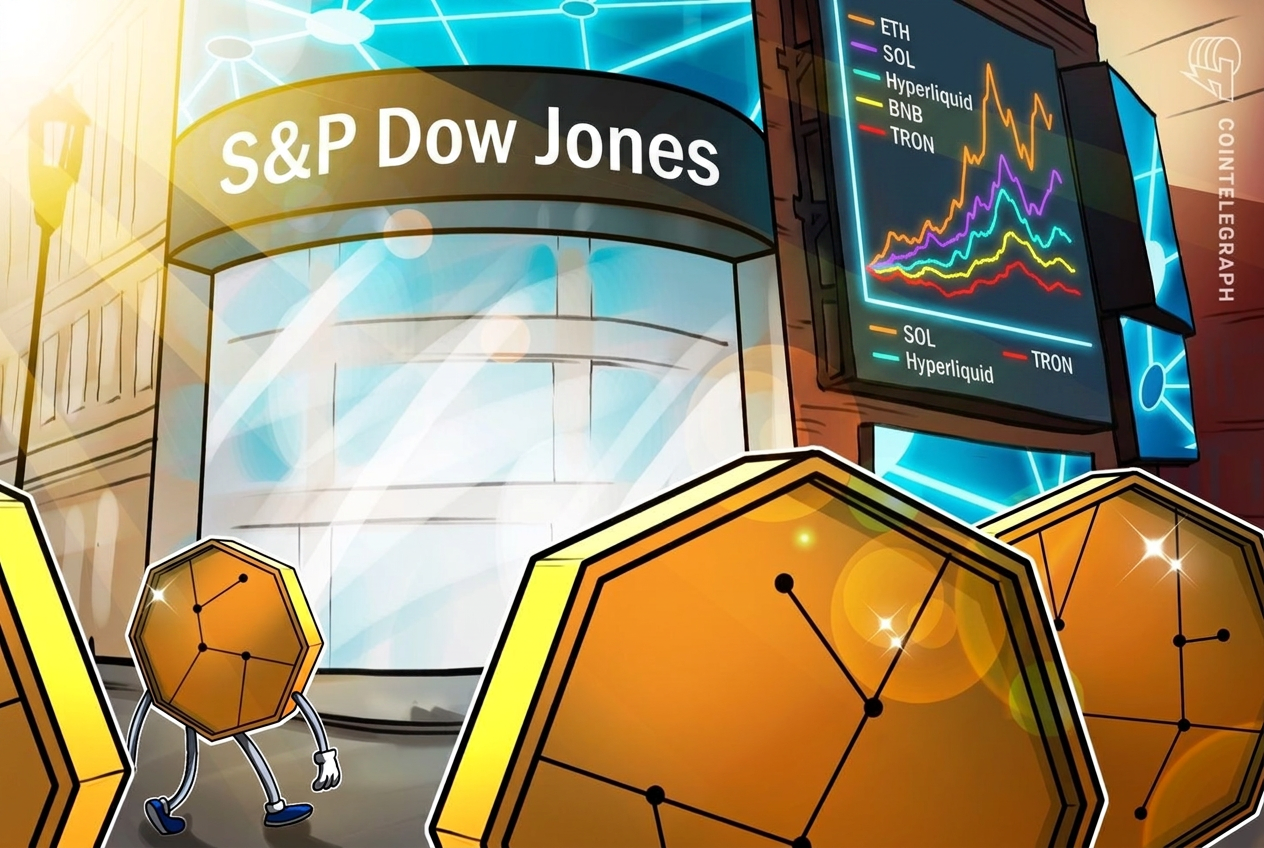 Índice de Fundamentos de Blockchain da S&P para Ativos Digitais
