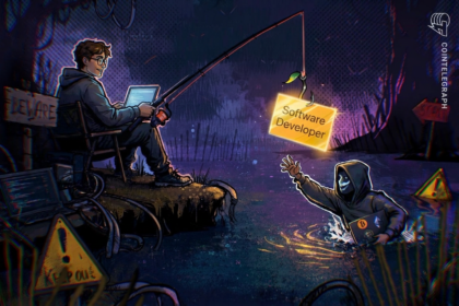 Logotipo da Consensys em fundo tecnológico