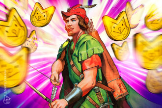 Logo da Robinhood Chain com fundo digital
