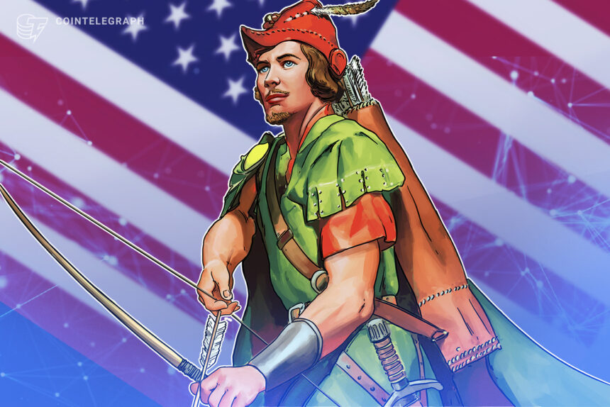 Logotipo da Robinhood com elementos de criptomoedas e tecnologia de IA