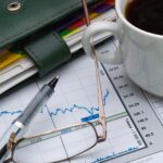 Gráfico do preço do Bitcoin com indicadores de mercado