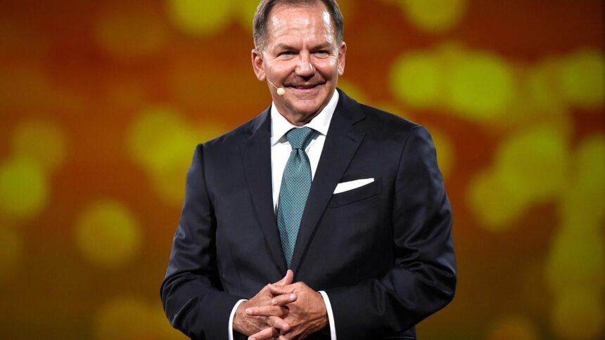 Paul Tudor Jones em evento em Nova York, 2018