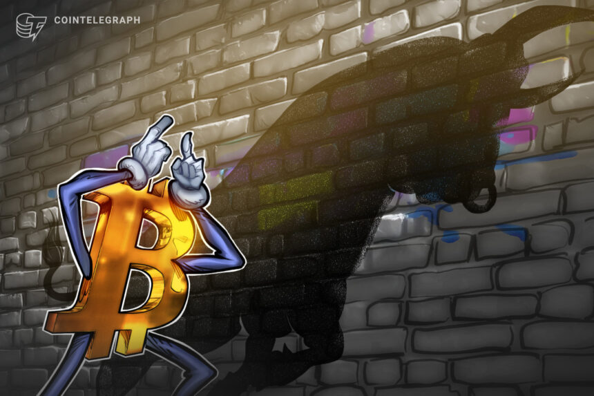 Gráfico mostrando a recuperação do preço do Bitcoin