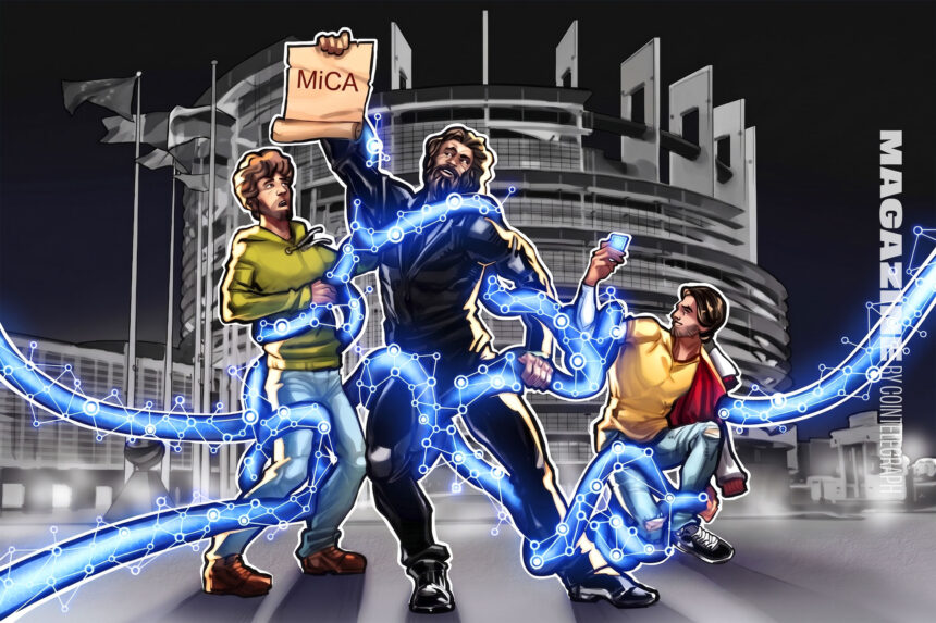 Imagem ilustrativa sobre regulamentação de criptoativos na Europa