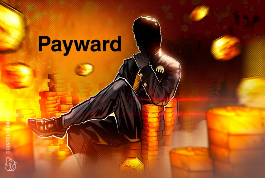 Gráfico de crescimento da receita da Payward