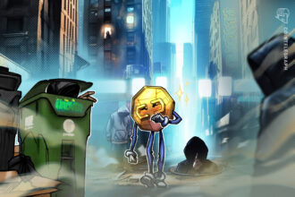 Ilustração representando perdas em criptomoedas devido a hacks