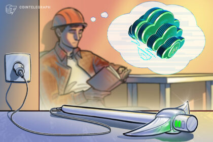 Gráfico mostrando a queda do hashrate das mineradoras de Bitcoin