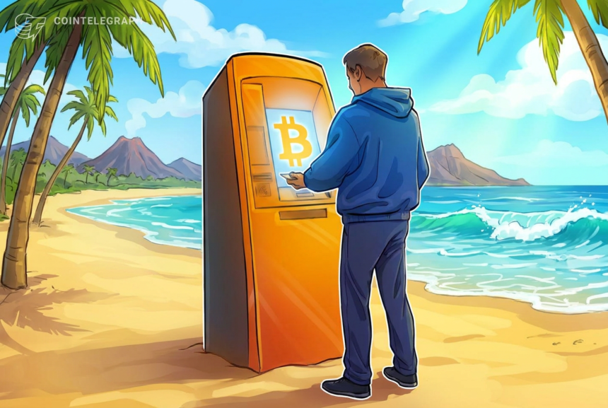 Imagem ilustrativa sobre a proibição de ATMs de criptomoedas no Havai
