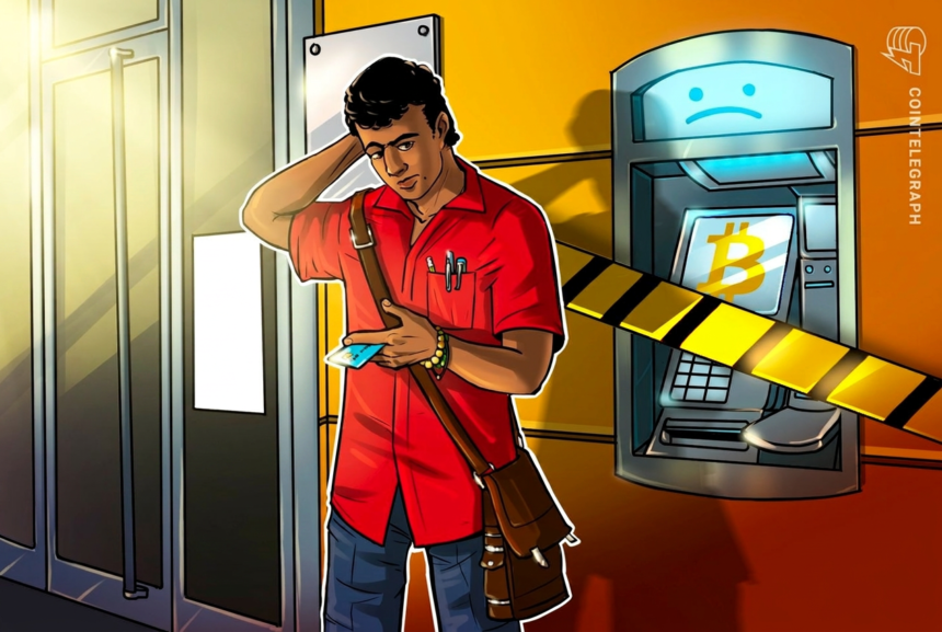 Proibição de caixas eletrônicos de criptomoedas no Minnesota