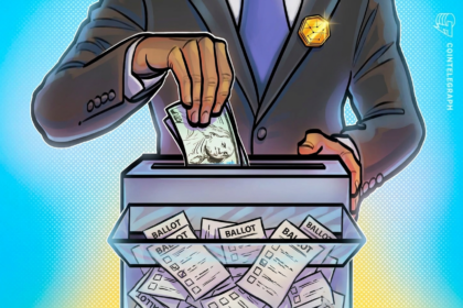 Candidatos em debate sobre criptomoedas e política
