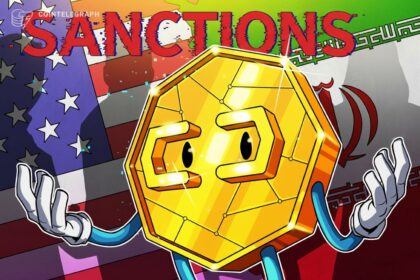 Gráfico sobre sanções a exchanges de criptomoedas ligadas ao Irã