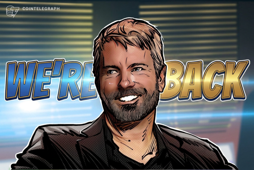 Michael Saylor anuncia retorno das compras de Bitcoin pela MicroStrategy