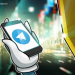 Logotipo do Telegram com ícone da Apple