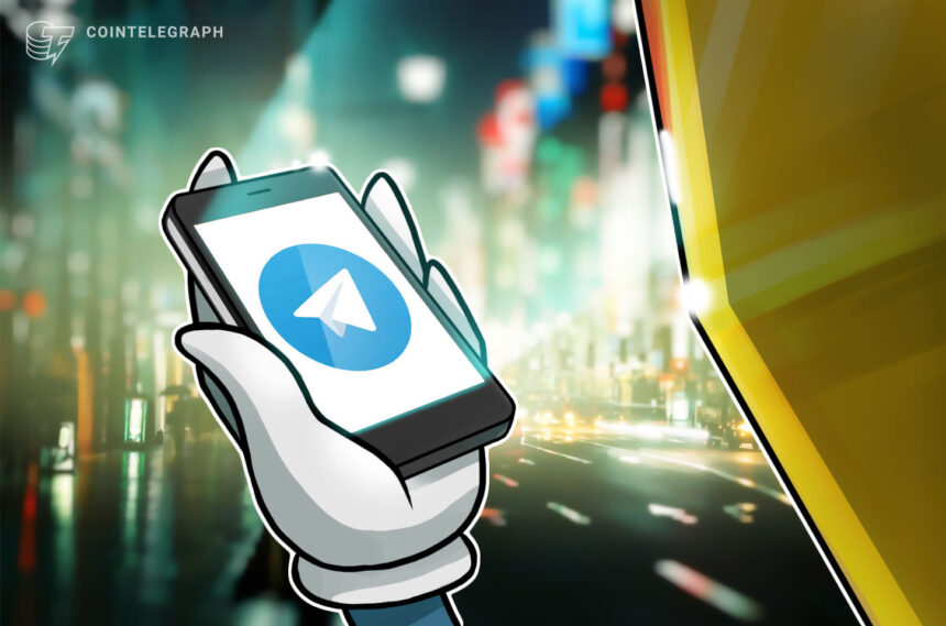 Logotipo do Telegram com ícone da Apple