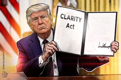 Donald Trump discursa sobre o CLARITY Act na Casa Branca