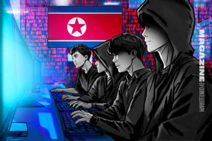 Profissionais de TI da Coreia do Norte em reunião virtual com startup de cripto falsa.
