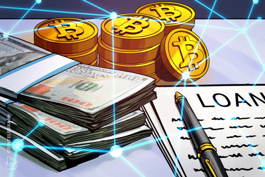 Logo da PowerCompute com gráficos de Bitcoin ao fundo