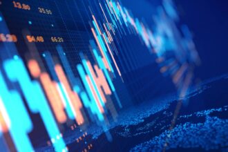 Gráfico sobre transações de stablecoins na rede Tron