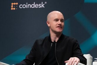 Representação da tokenização de ações e criptomoedas