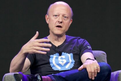 Gráfico representando a competição entre stablecoins como USDC e Tether.