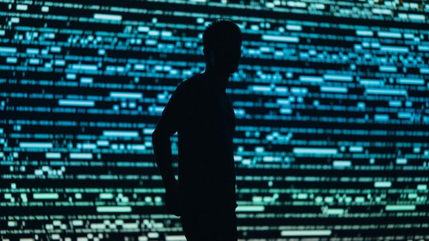 Representação gráfica do conceito de privacidade em criptomoedas