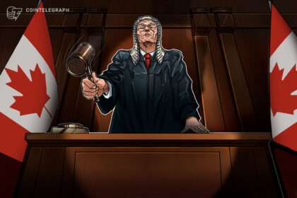 Imagem de Aiden Pleterski, o ‘rei do cripto’ canadense, em destaque