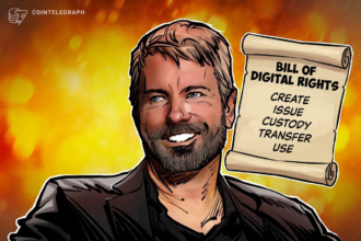 Michael Saylor discute direitos digitais para a economia do futuro