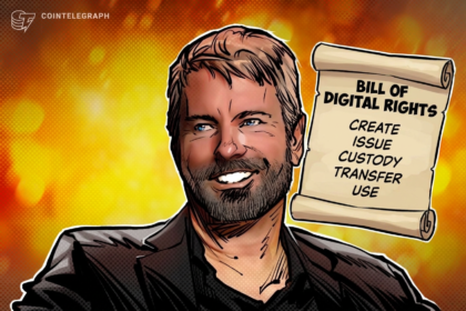 Michael Saylor discute direitos digitais para a economia do futuro