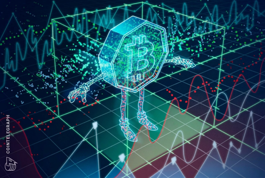 Gráfico ilustrando discrepâncias nas transferências onchain do Bitcoin