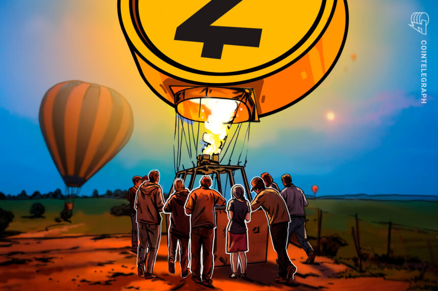 Gráfico de valorização do Zcash com fundo de criptomoedas