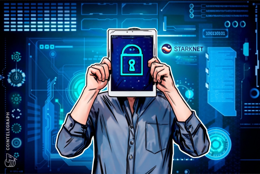 Ilustração sobre privacidade em wallets na Starknet