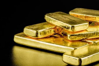 Representação gráfica de commodities tokenizadas como ouro e petróleo