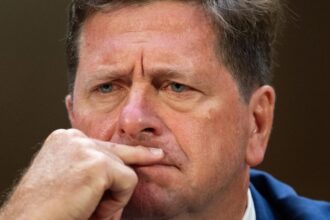 Jay Clayton, ex-presidente da SEC, em evento sobre regulação financeira
