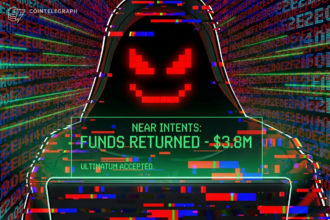 Imagem ilustrativa sobre o hack e recuperação de NEAR Intents