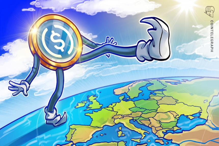 Gráfico representando a classificação do USDC como stablecoin significativa