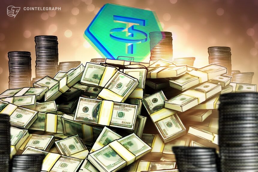 Logotipo da Tether e AIsa simbolizando parceria estratégica