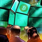 Gráfico do preço do Bitcoin mostrando resistência em $84K