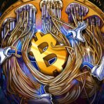 Gráfico representando a ameaça quântica ao Bitcoin.