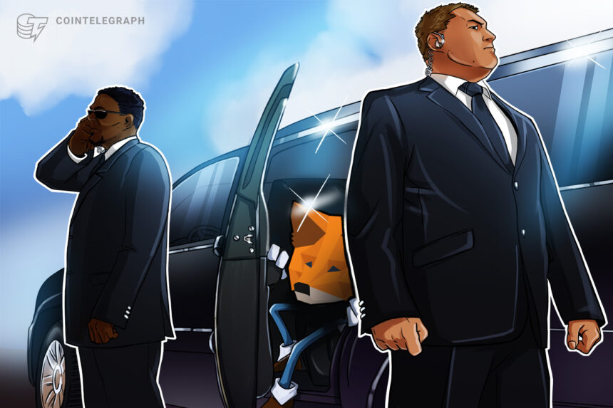 Logotipo da MetaMask em fundo digital